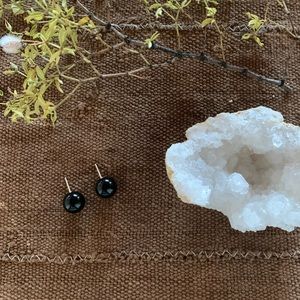 Tiffany & Co Black Onyx Earrings